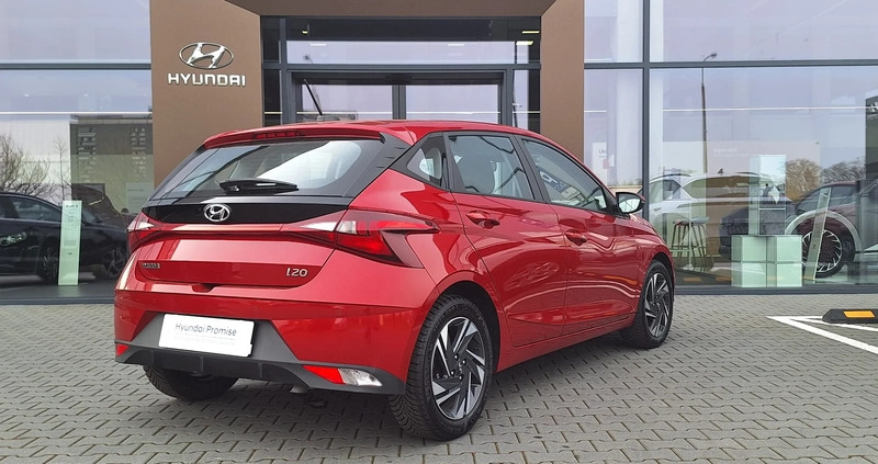 Hyundai i20 cena 69798 przebieg: 3008, rok produkcji 2023 z Wronki małe 154